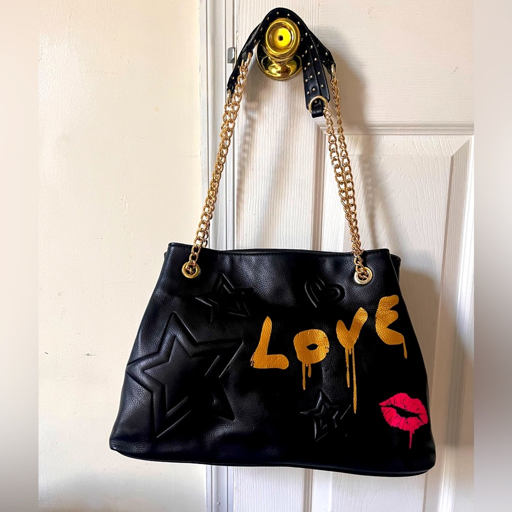 Medium/Large Betsey Johnson Chain Tote Bag *New*